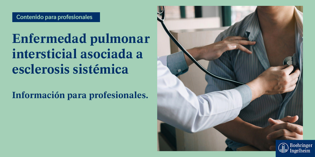 BoehringerES's tweet photo. La enfermedad pulmonar intersticial es la complicación pulmonar más común de la #esclerodermia.

En nuestra web para profesionales encontrarás información sobre factores de riesgo y manifestaciones clínicas ➡ https://t.co/H9Si0UiTts https://t.co/7QWHGdpKzG