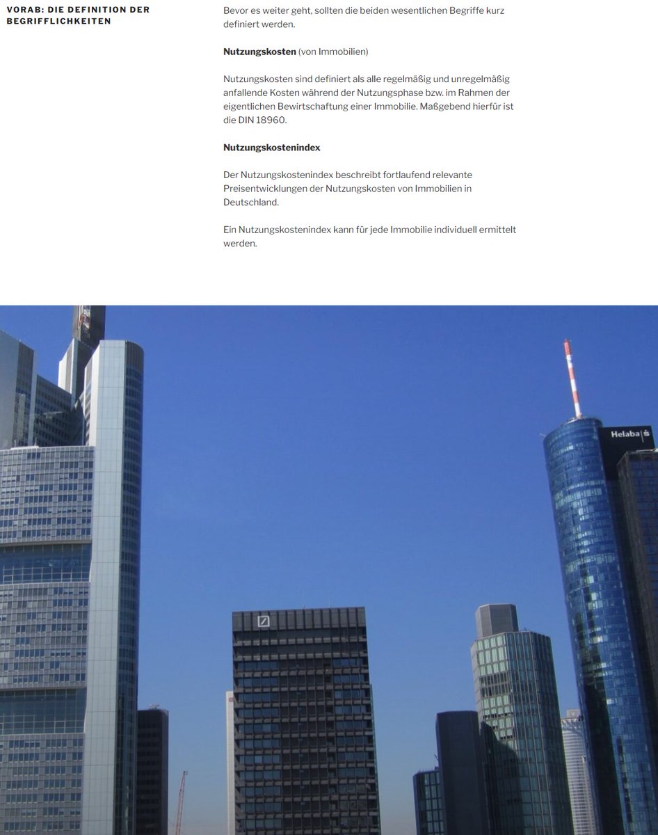 Der Bericht zum Nutzungskostenindex für das 3. Quartal 2021 ist fertiggestellt und kann über die Website nutzungskostenindex.de kostenlos und unverbindlich angefordert werden. #Nutzungskosten #Nutzungskostenindex #Immobilien