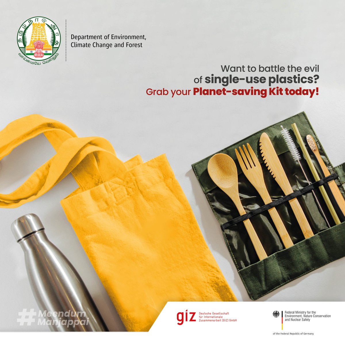 TNPCB Meendum Manjappai Campaign tweet media