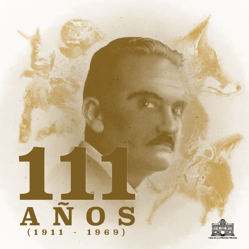 casaliteratura's tweet photo. Recordamos a José María Arguedas hoy, al cumplirse 111 años de su nacimiento. #Arguedas #escritor #DeVueltaACasa https://t.co/6S6vK3rTiq