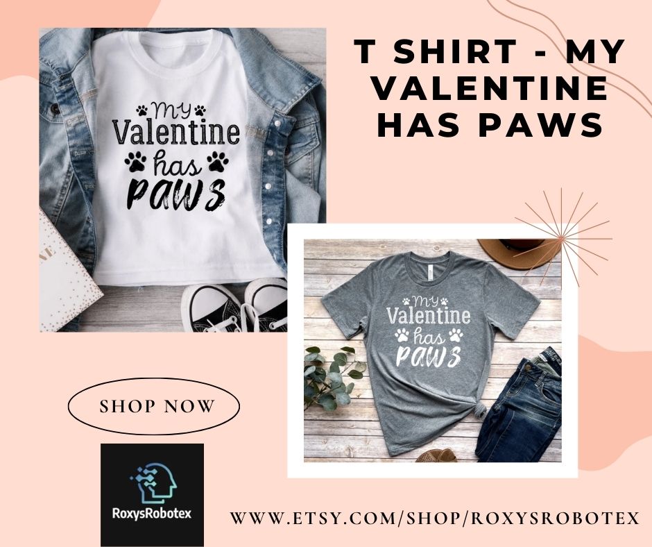 👉T Shirt - My Valentine Has Paws
👉Check our newest products 
👉Shop Now: bit.do/fS3QK
#shirts #fashion #tshirts #shirt #tshirt #clothing #mensfashion #style #menswear #clothes #hoodies #onlineshopping #customshirts #apparel #tshirtdesign #jeans #streetwear
