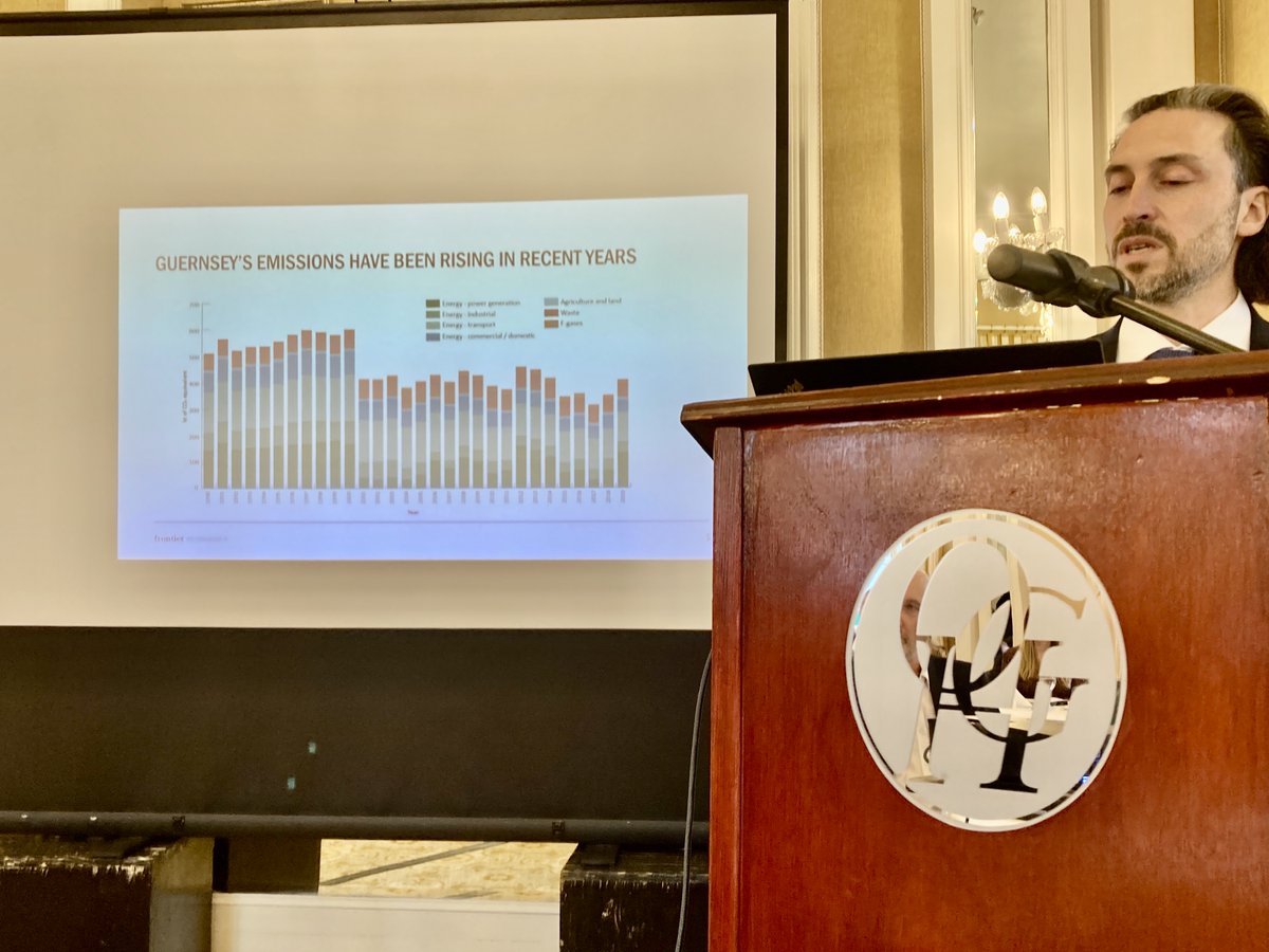 'Each and every one of us need to play our part in dealing with climate change - countries, islands, individuals. It's too big to succeed unless we all work towards it,' Matthew Bell OBE at yesterday's Chamber lunch. Special thanks to our sponsors Islands