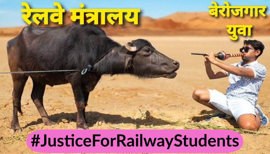 imnaushad73's tweet photo. Time to stand by railway students #RRBNTPC_1student_1result https://t.co/NmbKOyid7S