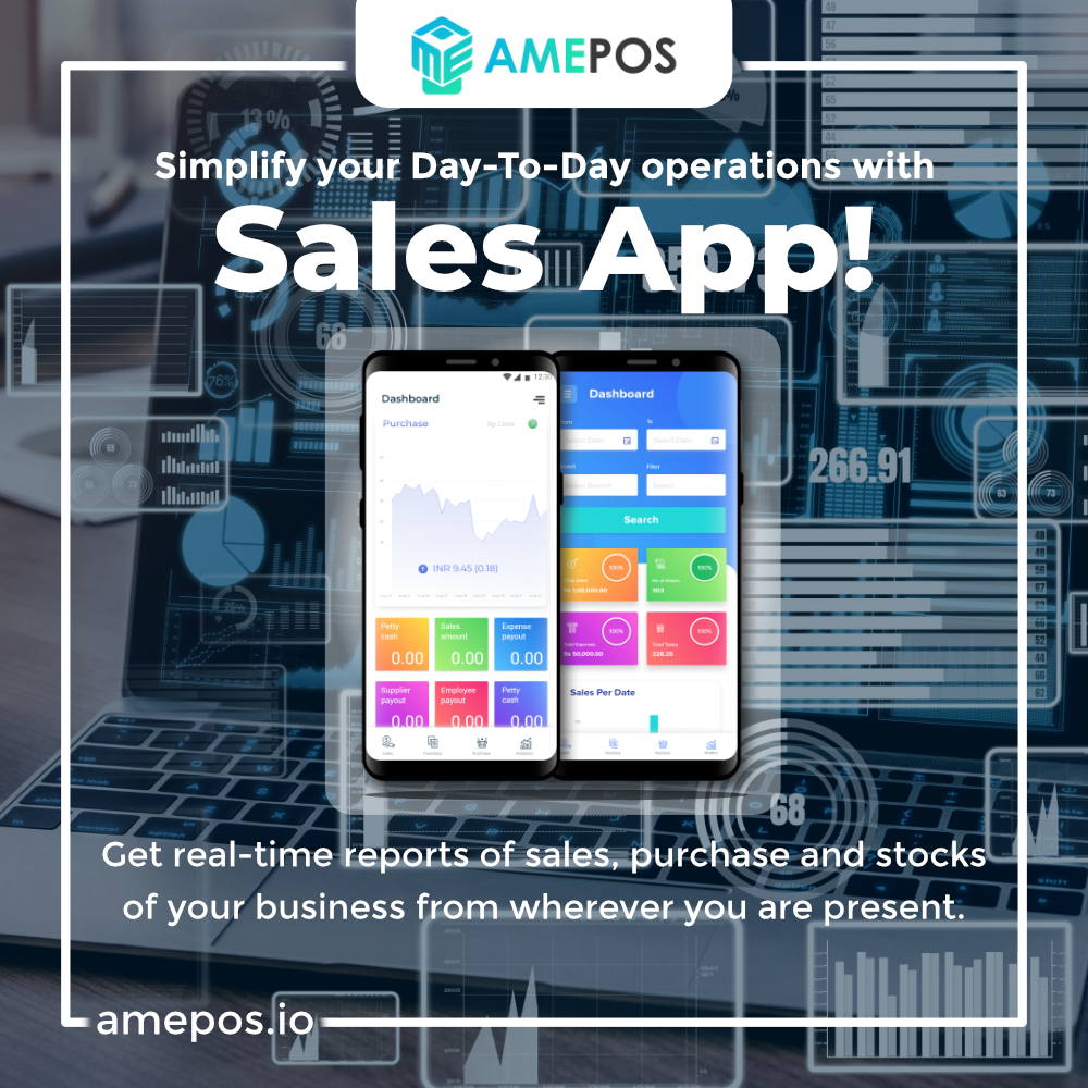 The perfect personal assistant for a boss - AME SALES App
Visit: amepos.io
#pointofsales #retailpos #billingsoftware  #retail #restaurant #restaurants #possoftware #restaurantpos #inventorymanagement #cloudstorage #ecommerce #ecommercewebdesign #ecommercemobileapp