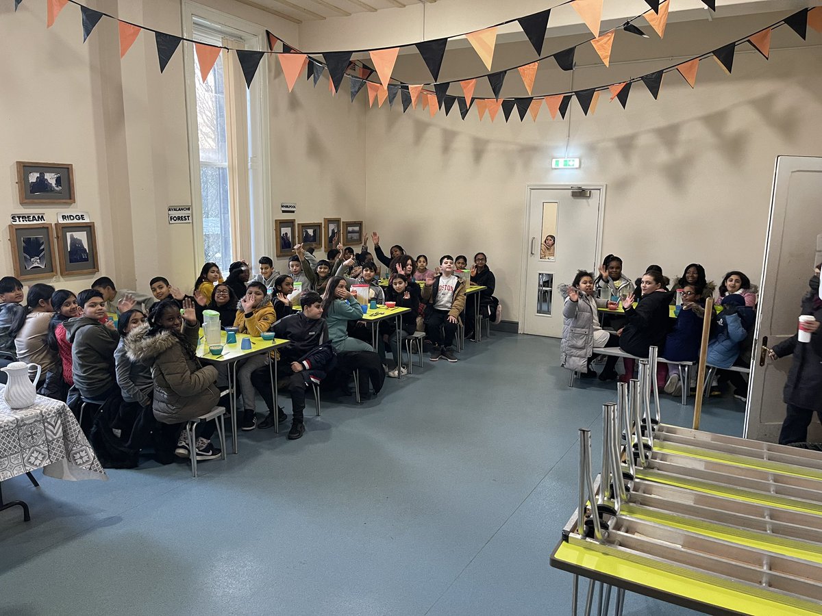 Breakfast time! Day 2 <a href="/RealRobinwood/">Robinwood Activity Centre</a>