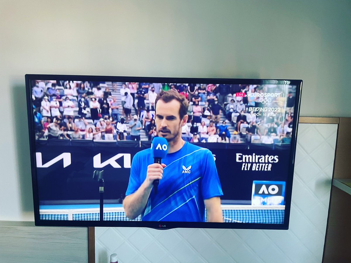Never stop please <a href="/andy_murray/">Andy Murray</a> !
#legend #inspiration #findingawaytowin