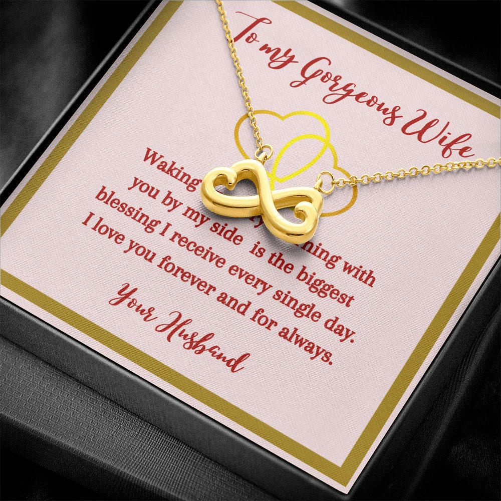 MsJunaly's tweet image. Excited to share the latest addition to my #etsy shop: Infinity Heart Precious Necklace, To My Gorgeous Wife Valentine Gift, Perfect Gift to Amazing Women etsy.me/3nCnr41 #valentinesday #necklace #perfectgift #loveonesgift #expressaffection #infinitywhitegold #