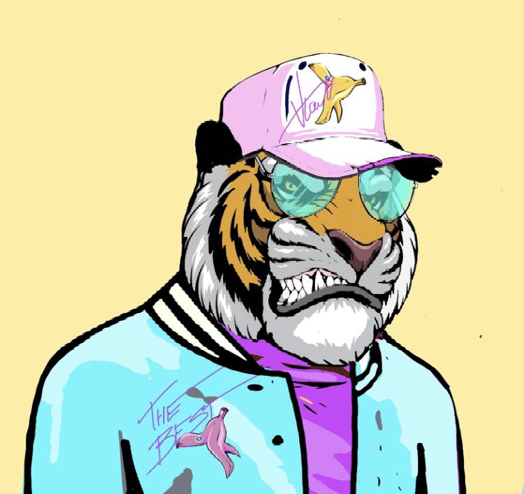Hello #ClubTiger opensea.io/collection/nft… #nfts #nftcommunity #nft <a href="/artvladi_/">Art VLADI</a>