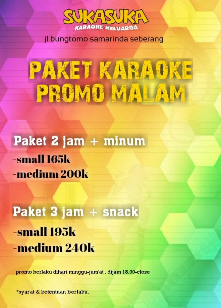SUKASUKASMD's tweet photo. Promo nyanyian murah @SUKASUKASMD 
Info booking 081290991896 https://t.co/G0888H6bBg