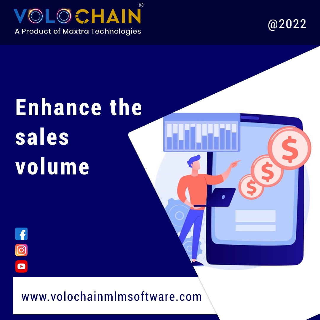 volochain's tweet image. MLM Software simplifies the numerous complex tasks of MLM companies and provides a centralized system to manage network marketing business. 
Visit us: volochainmlmsoftware.com
#MLMsoftware #MLMsoftwareintegration #MLMbusiness #MLM #Volochain
