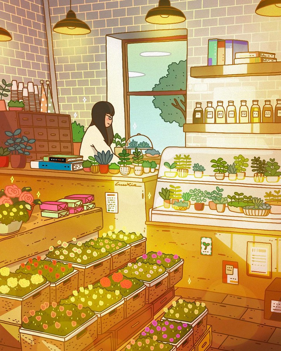 HuionFr's tweet photo. Venez acheter un bouquet de fleurs
Commencez la journée sur une bonne note
L'artiste : @luuuxiaillustration
Tablette: #KamvasPro164K
#huiontablette #huionfrance #huion #boutique #workspace #illustration #anime #animation #mignion https://t.co/JNxQC7OLoz
