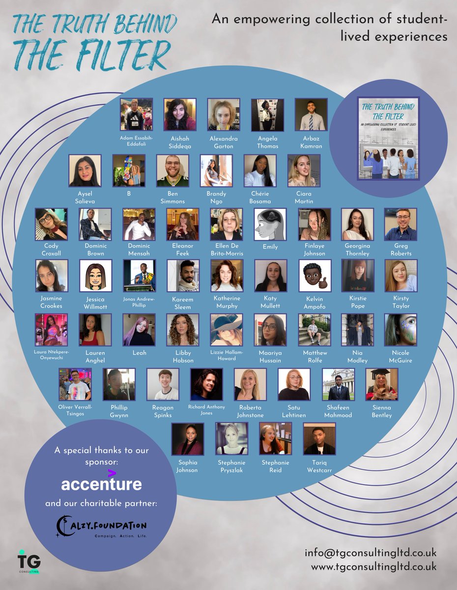 TG Consulting are delighted to announce our x 50 inspirational authors who have shared their lived experiences in 'The Truth Behind The Filter'. They have removed the filter and brought to you their authentic selves. Read more about them at lnkd.in/eJUKx--e