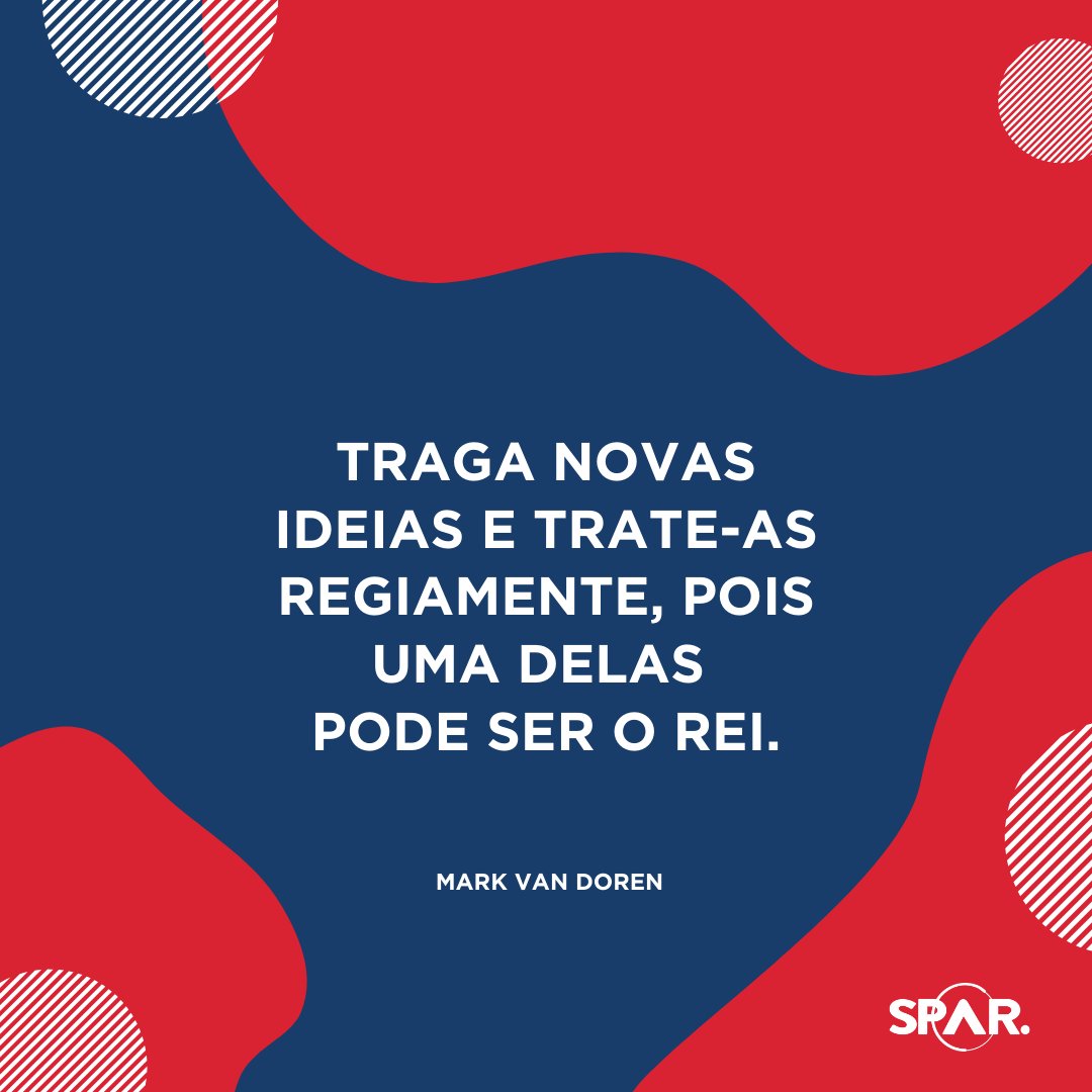sparnet's tweet photo. Traga novas ideias e trate-as regiamente, pois uma delas pode ser o rei.

#marketingdigital #pme #SP #alphaville #socialmedia #videomaker #digital #mkt |https://t.co/mWhvmLCvwU 🚀🚀🚀 https://t.co/ktqKhvC47a