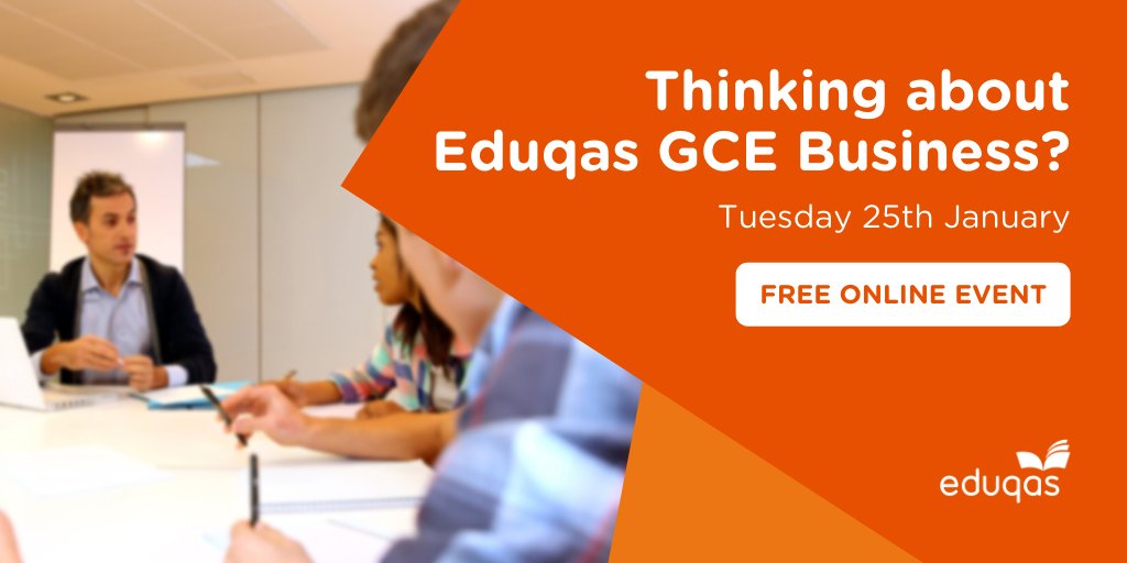 Looking for more information about teaching our AS/A level Business specification? 

Join us next week for a FREE online event offering a full overview of support resources, training and more!

📆 Tuesday 25th January (4.30pm-5.30pm)
🎫 Book your place: bit.ly/3ttgCWq