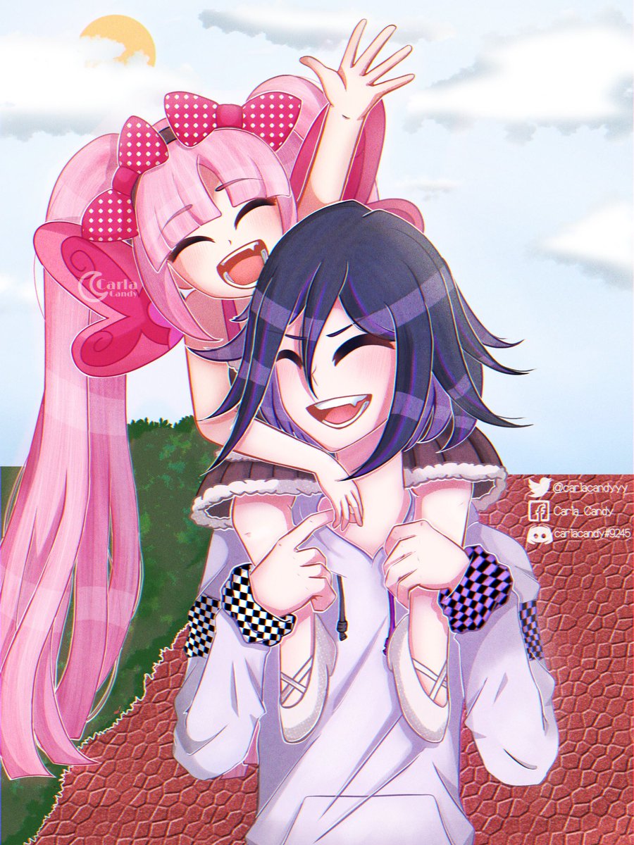 Headcanon! Kokichi and Kotoko are siblings 🎀🏁
#danganronpa #kokichiouma #kotokoutsugi #fanart