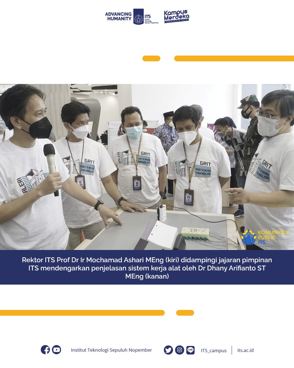 its_campus's tweet photo. Dhany menjelaskan bahwa elBicare Cough Analyzer dilengkapi dengan mikrofon bersensor tipis dan kecil yang berguna untuk menangkap suara di sekitar alat. 

Simak berita selengkapnya di https://t.co/faUnKisXYG

#ITSCampus #ITSSurabaya #Covid #Covid19 #Batuk #Deteksi #Infeksi https://t.co/siTFZ3U6hz