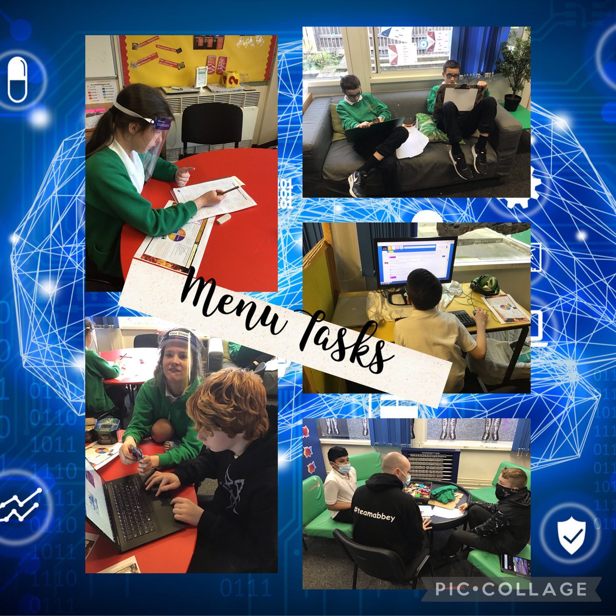 AbbeysU3's tweet photo. Fantastic work this morning, menu tasks #SelfManagers #CreativeThinkers 🤩👏🏼 https://t.co/GRgPJkpwpX