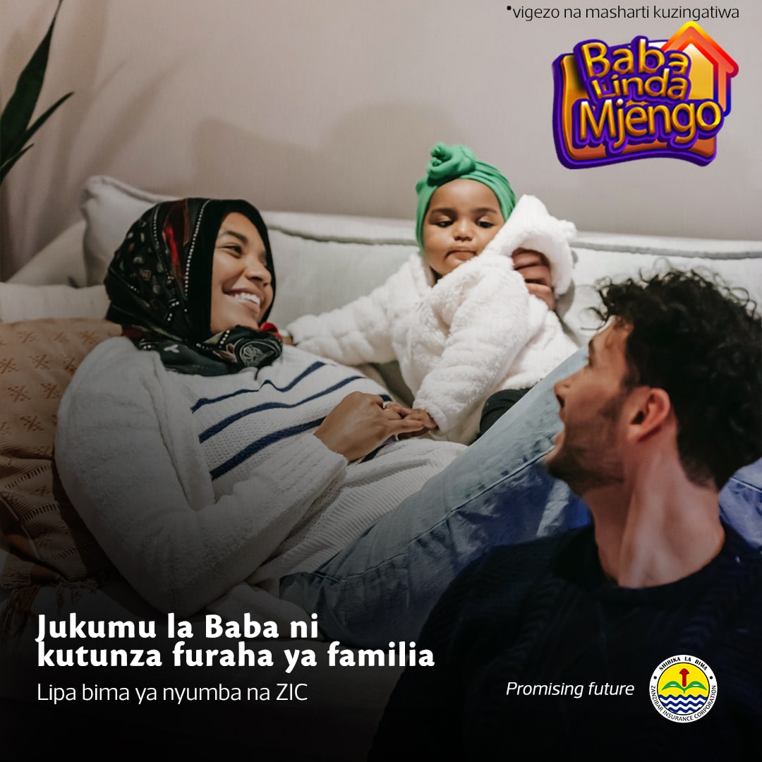 Zic_znz's tweet photo. Baba lipa bima ya nyumba kutoka ZIC itakayotoa kinga na fidia ya uhakika dhidi ya majanga yatokanayo na moto, kimbunga au mafuriko.

#BabaLindaMjengo https://t.co/gJN4qGKCXA
