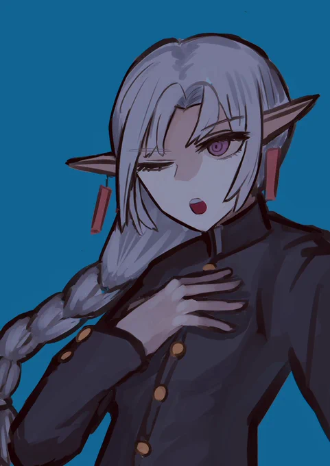 かんなぎさんの歌枠で描いた絵