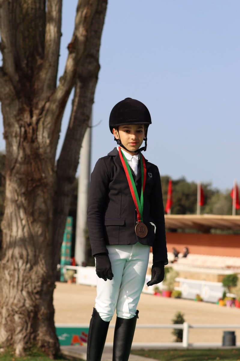 frmse_ma's tweet photo. Championnat du Maroc 🇲🇦 2021
Poney A - Dressage
🥇 Sofia Outaleb & Talgarth Timothy
🥈Mohamed Kassou & Simba
🥉Neyl Selosse & Windwillow
#frmse #cdm21 #championship #morocco https://t.co/dLYcF7vo26