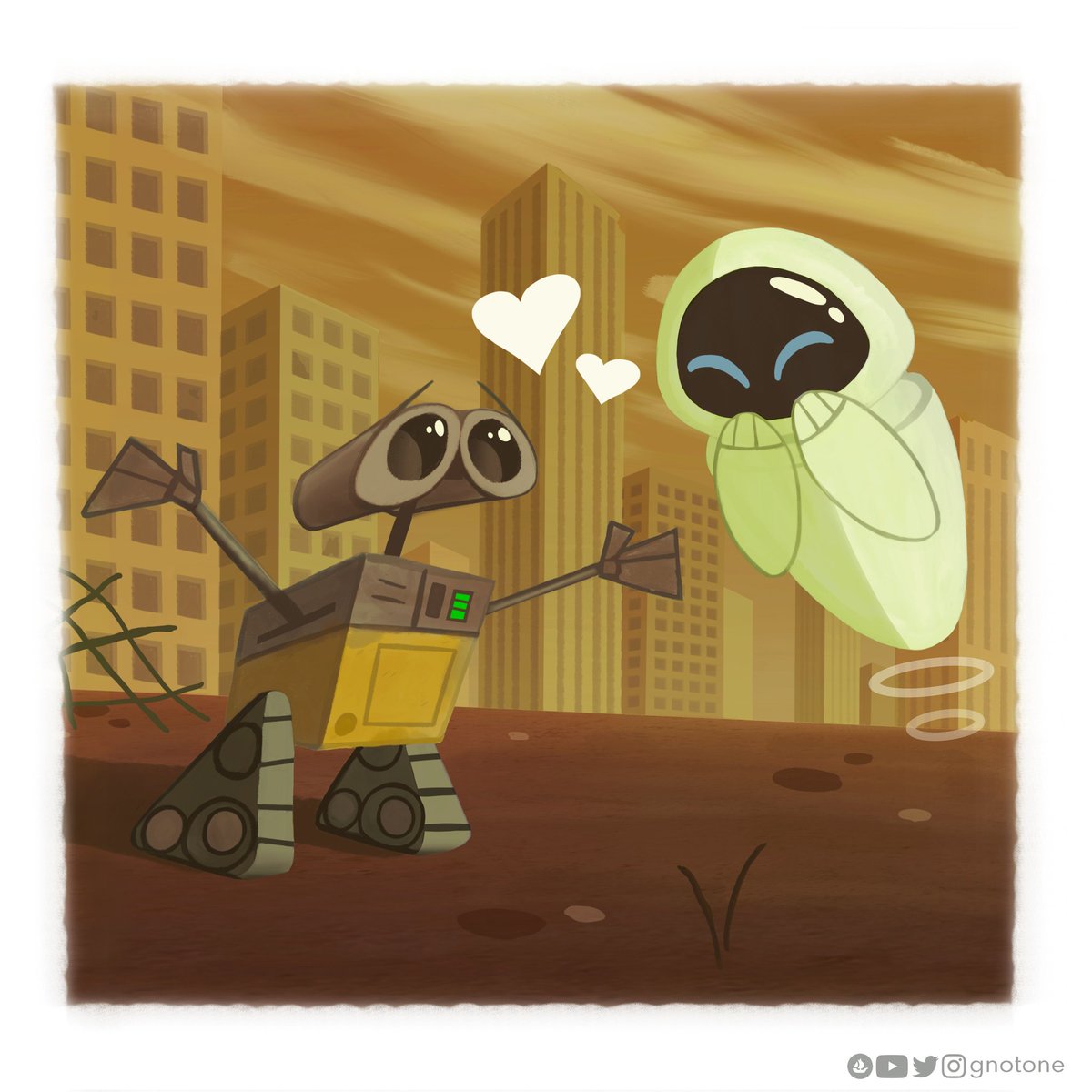 gnotone's tweet photo. Forget Joker x Quinn, I want a relationship like WALL•E and EVE. 💡🌱💕
-
#WallE #Pixar #Disney #goals #relationship https://t.co/HZuEJ3WuMD