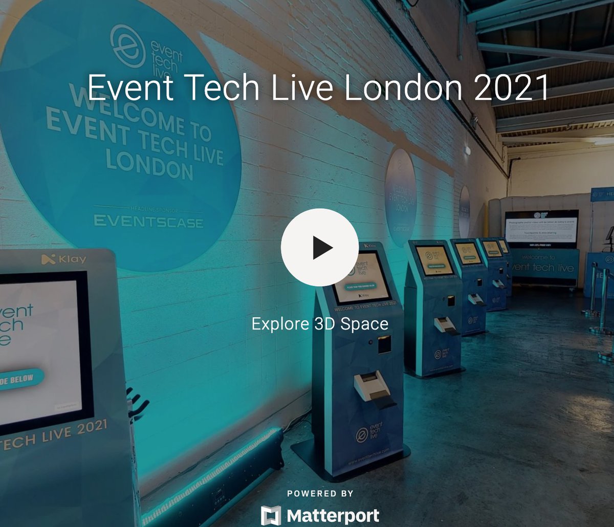 If you didn't get chance to visit ETL London in person this year, don't worry you can check it all out in our 3D virtual tour!

Click this link - eventtechlive.com/etl-london-3d-… - to have a walk around the show and see the exhibitors.

#ETLVegas22 #ETLLondon22 #EventTech #EventProfs