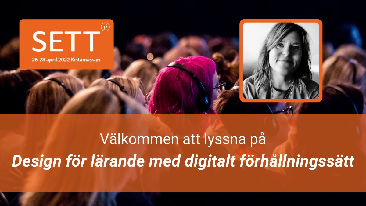 Hur kan skolan designa undervisningen för eleverna så att den känns meningsfull, berikande och viktig?
lnkd.in/ehFZZYZ5

#SETT #digitalisering