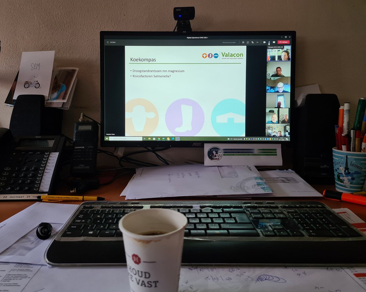 gerritwermink's tweet photo. Online workshop via #Teams
..... En het 4e bekertje koffie verder....
Best interessant onderwerp maar o wat ben ik snel afgeleid...#valacon https://t.co/m5LrlOecP8