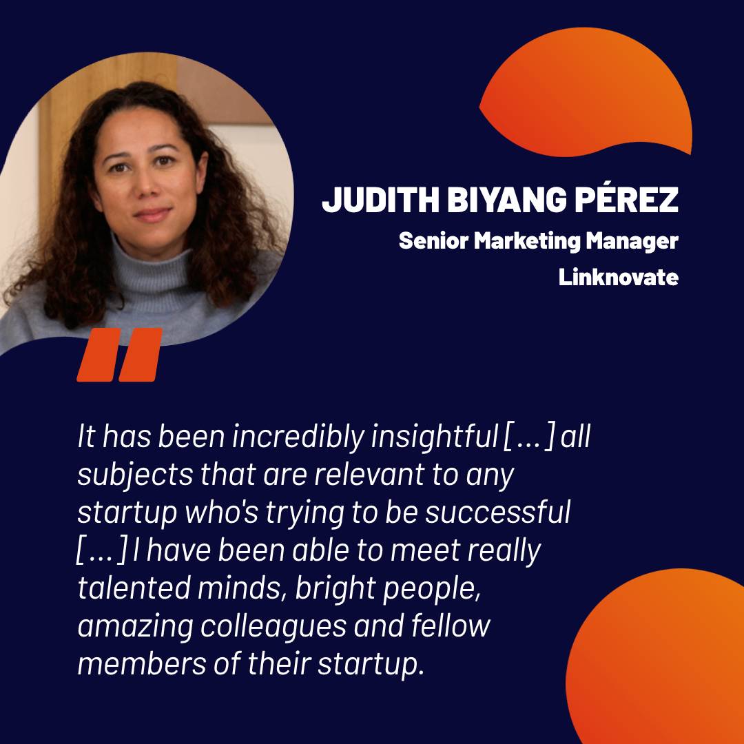 DMS Accelerator (@dmsaccelerator) on Twitter photo We are still around! Today we introduce you to the senior marketing manager of <a href="/linknovate/">Linknovate</a>
Judith sums up the programme as successful for any startup, and as an incredibly insightful experience.
Stay tuned to know more testimonials! We are still around! Today we introduce you to the senior marketing manager of <a href="/linknovate/">Linknovate</a>
Judith sums up the programme as successful for any startup, and as an incredibly insightful experience.
Stay tuned to know more testimonials!