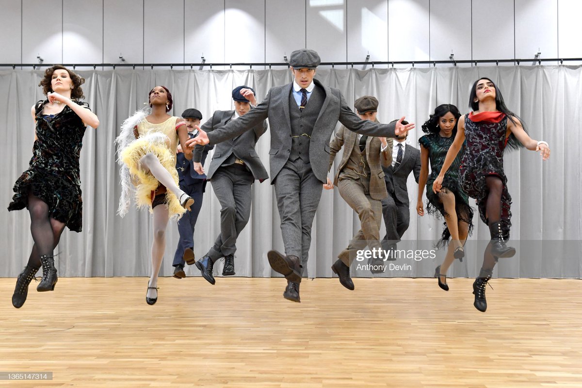 A favourite from yesterday:

Dancers from Rambert perform during the press launch of a Rambert Dance production entitled "Peaky Blinders: The Redemption of Thomas Shelby", inspired by the #PeakyBlinders television series, at Dance Hub Birmingham. 

Photo by <a href="/devlinanthony/">Anthony Devlin</a>