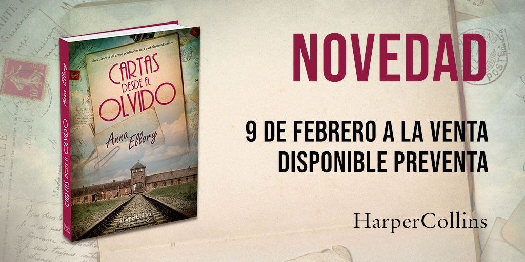 HarperCollinsIB's tweet photo. 📘Próximamente >> #CartasDesdeElOlvido, de #AnnaEllory.
Una novela sobre la inquietante verdad de las mujeres jóvenes con las que experimentaron en el campo de exterminio.
¡Reserva ya tu libro en #PREVENTA en las principales plataformas digitales! Disponible en papel y ebook. https://t.co/maExm2GSaE
