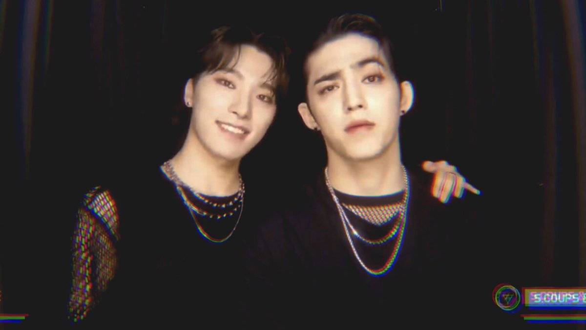 domcheol's tweet photo. maknae and general leader, the coolest duo ever #에스쿱스 #디노 https://t.co/Wx6K50gx86