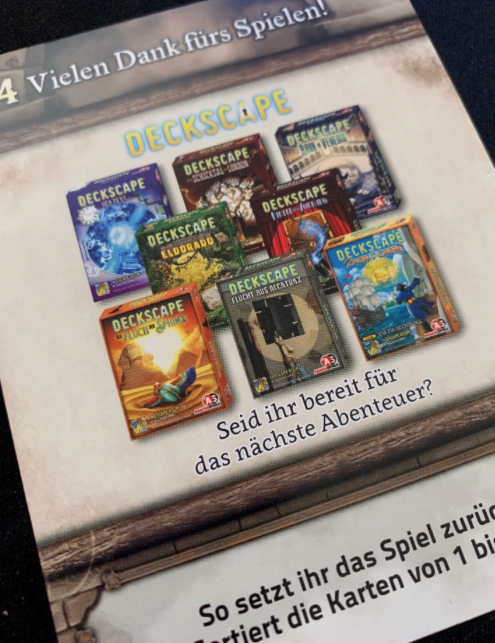 Spielfritte's tweet photo. Es scheint, als würden wir mit #Deckscape von @abacusspiele nicht nur ein Rätsel-Escape-Room-Erlebnis auf den Spieletisch bekommen, sondern auch durch die Weltgeschichte gurken. Im aktuellen, dem 9. Teil der Reihe, verschlägt es uns nach Transsilvanien.
https://t.co/yUdLgv99M5 https://t.co/XfPL0dPFj7