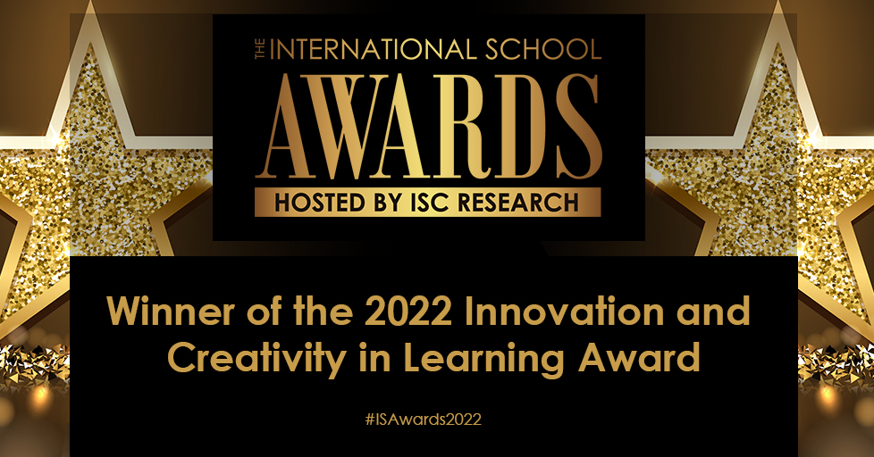 ISC_Research's tweet image. 🌟 Congratulations to @NASDubaiSchool, the 2022 Innovation and Creativity in Learning Award winner! Well done on your brilliant achievements! #ISAwards2022 #creativity