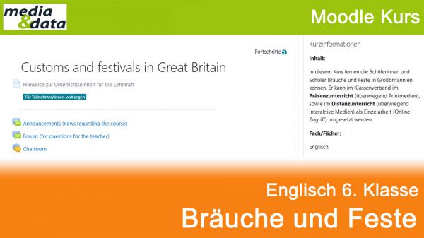 mediaunddata's tweet photo. Happy #StPatricksDay!
🎊 Bräuche und Feste (EN)
Was steckt hinter diesem Feiertag? Der #moodle-Kurs gibt einen Einblick in britische und irische Traditionen. Auch Grammatiklektionen und interaktive #H5Ps sind dabei.
👉: https://t.co/QctN97ljNy
#digitalesLernen #twlz https://t.co/r6e6U2wRoY