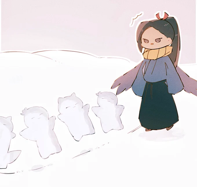 パロです ゆきのあと 