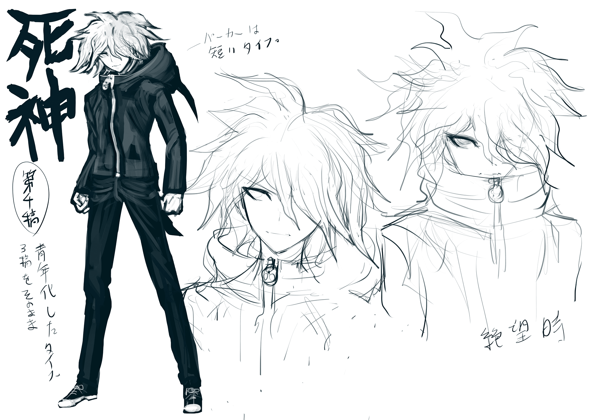 Danganronpa Wiki on Twitter: "I still see a lot of people using the old,  blurry, low res images of the DR betas from the art books when discussing  them. While this is
