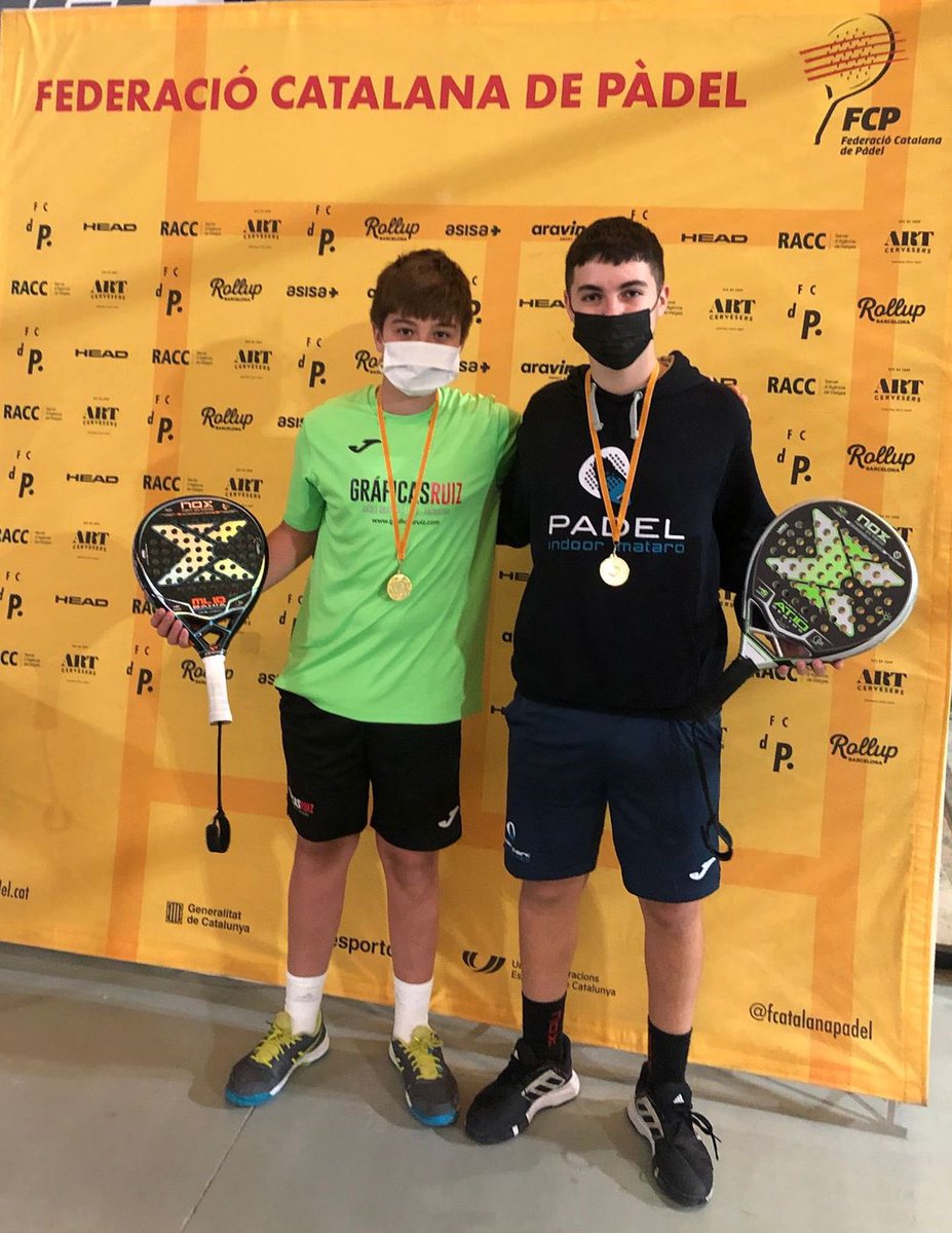 FCatalanaPadel's tweet photo. 🏆 Circuit #MenorsFCP
I #SlamFCP
📍MesK Pàdel Tarragona 

Diumenge va finalitzar el quadre de prèvies i les finals de consolació en les diferents categories.

Campions i Finalistes Consolació
➡️ https://t.co/uuLcJ4IyAV

#Pàdel #Català #Tarragona #Competició #MésPàdelQueMai https://t.co/PwOeB0vzGV