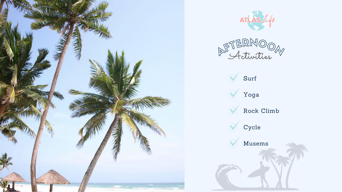 AtlasLife2's tweet photo. We want you to try and discover as many healthy activities as possible, finding things you can personally connect with. Have fun exploring! 🏄🧘🚴

Ready for a life Changing Experience? https://t.co/Y8PbMhHBnj 🌊

#surf #yoga #rockclimb #cycle #gapyear #education #atlaslife https://t.co/vCdMUeWBtf