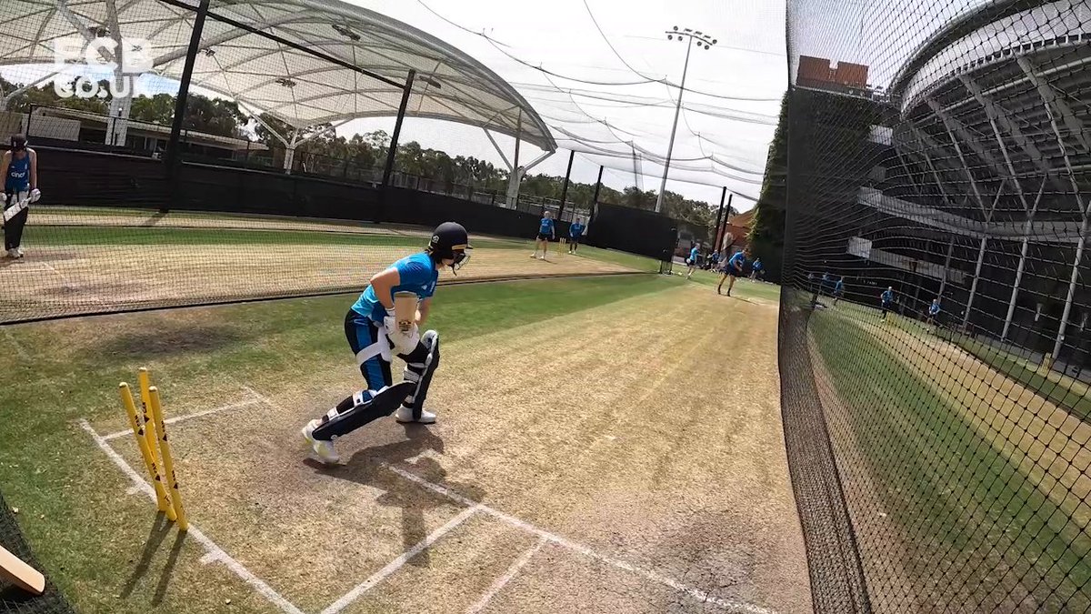 Take a look into how our batters are preparing for the opening IT20 in Adelaide on Thursday! https://t.co/G6pNQMPuhp