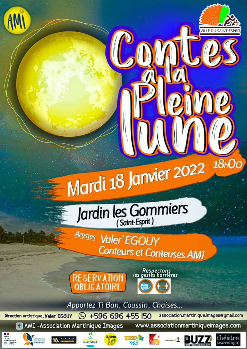 [Rappel]
Rendez-vous ce mardi 18 janvier 2022, à 18 h, dans les Jardins de la Cité les Gommiers.