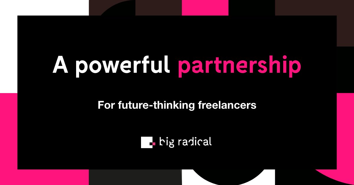 A powerful partnership for future-thinking contractors and freelancers looking for the next level, Big Radical is built on the principle of collective intelligence 💡 

We believe that, together, we will go further, faster 🚀

Find out more --≥ etchuk.co/3FEBkF0