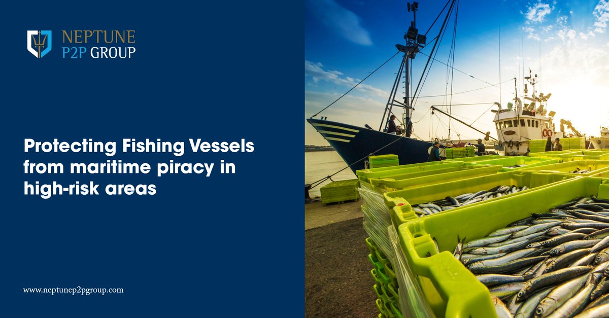 neptune_p2p's tweet photo. We provide 🐟🐠fisheries vessel⛴️ protection, crew and cargo security in high risk waters 🌊. Contact us to protect your fishing fleet with armed protection through high-risk waters.  https://t.co/I5DsyxRMHG 
.
.
#FisheriesProtection #FisheriesVesselProtection #MaritimeSecurity https://t.co/bO0vYUXlem