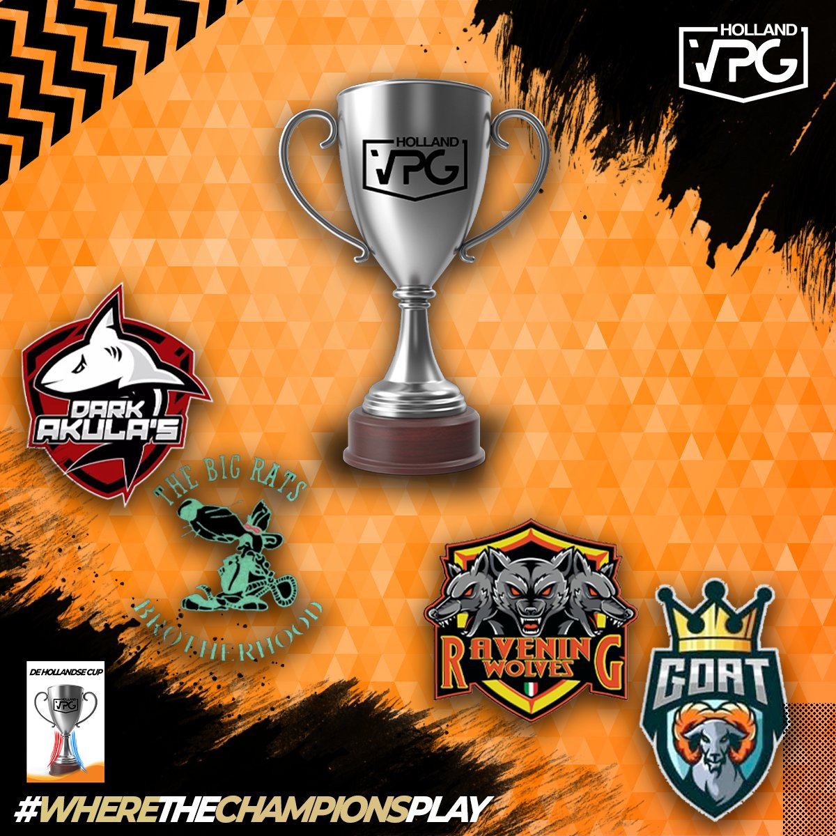 VPG Nederland (@vpg_nederland) on Twitter photo 🏆De Hollandse Cup is alweer bijna voorbij!
🔥De halve finale's en de grote Finale worden vanavond gespeeld! @DarkAkulasVPG neemt het op tegen The Big Rats Brotherhood en <a href="/RaveningwolvesG/">RaveningWolves FC</a> neemt het op tegen Team Goat!
⚽️Wie pakt de cup vandaag?
#Profclubs • #VPG • #Proclubs 🏆De Hollandse Cup is alweer bijna voorbij!
🔥De halve finale's en de grote Finale worden vanavond gespeeld! @DarkAkulasVPG neemt het op tegen The Big Rats Brotherhood en <a href="/RaveningwolvesG/">RaveningWolves FC</a> neemt het op tegen Team Goat!
⚽️Wie pakt de cup vandaag?
#Profclubs • #VPG • #Proclubs