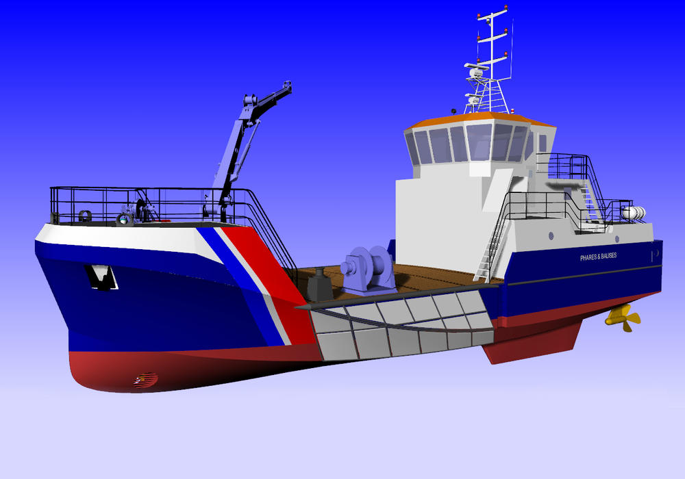 [A lire dans Mer et Marine]
Conçu sur des plans de Coprexma qui œuvre pour la #décarbonation du transport maritime, ce nouveau baliseur côtier sera doté d’un mode de propulsion électrique #zéroémission. 

👉🏻cutt.ly/MIWMOpt
