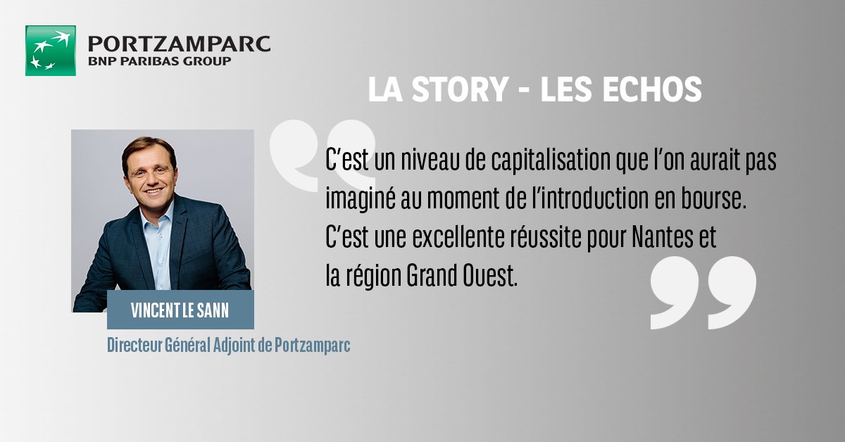 PortzamparcBNPP's tweet photo. 🎙Retrouvez Vincent Le Sann au micro de Pierrick Fay dans le podcast #LaStory @LesEchos qui retrace le parcours et l'ascension boursière d'@Eurofins !

Pour réécoutez LaStory 👉  https://t.co/H0PMqR1PBK

#Portzamparc #Eurofins #LesEchos #bourse #IPO #MidAndSmallCaps https://t.co/Z4JALyxFsT