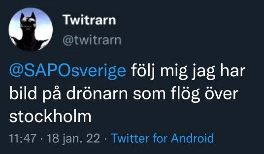 twitrarn's tweet image. 