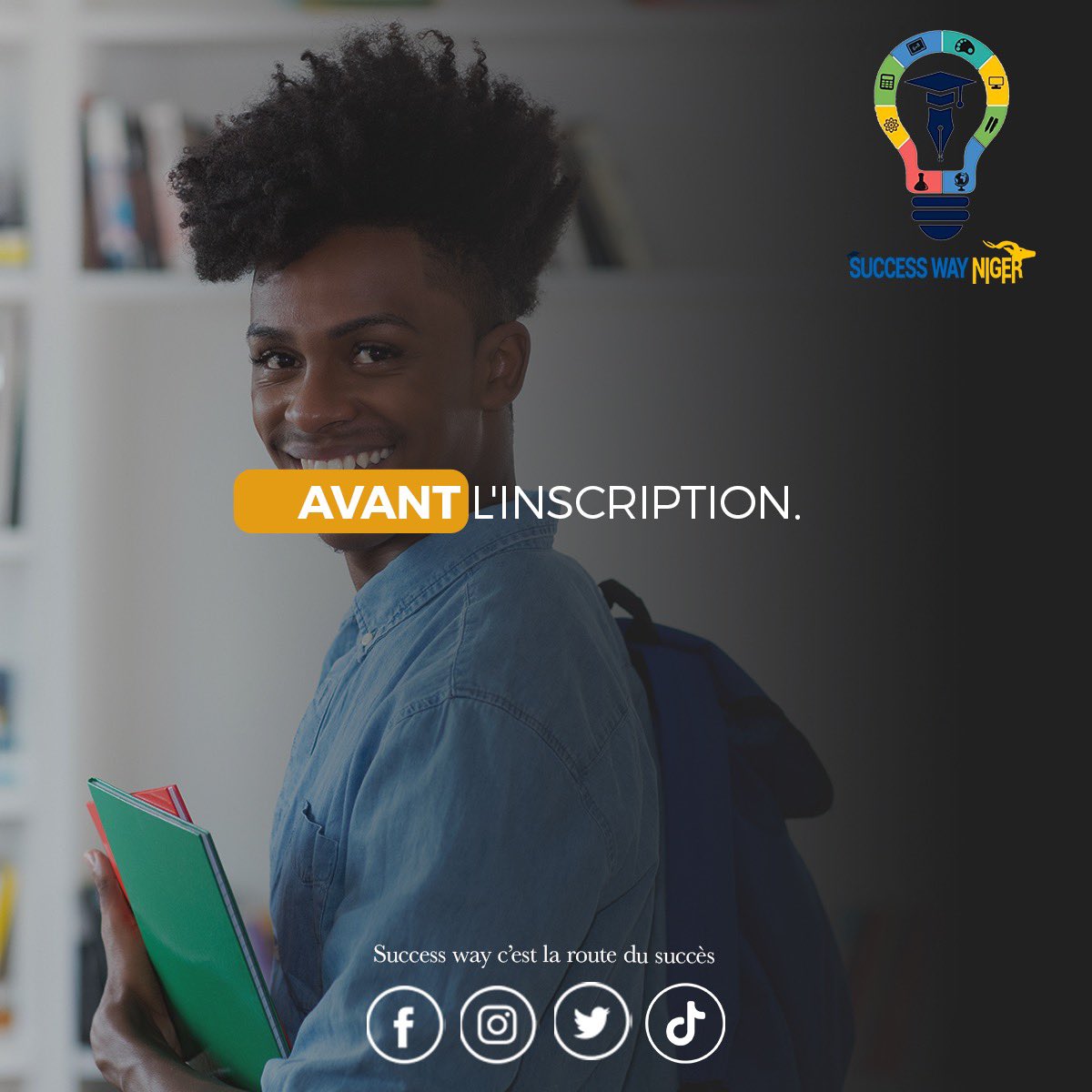 Succeswayne's tweet photo. C'est au cours du premier trimestre de l'année universitaire qu'il faudra vous enquérir des éventuels tests de langues nécessaires avant l'inscription.
Toutefois, si vous partez en échange, vous en serez souvent exempté.

#PassSanitaire #successway #Niger #youngadult #2022Goals https://t.co/OzEIjAHA1Y