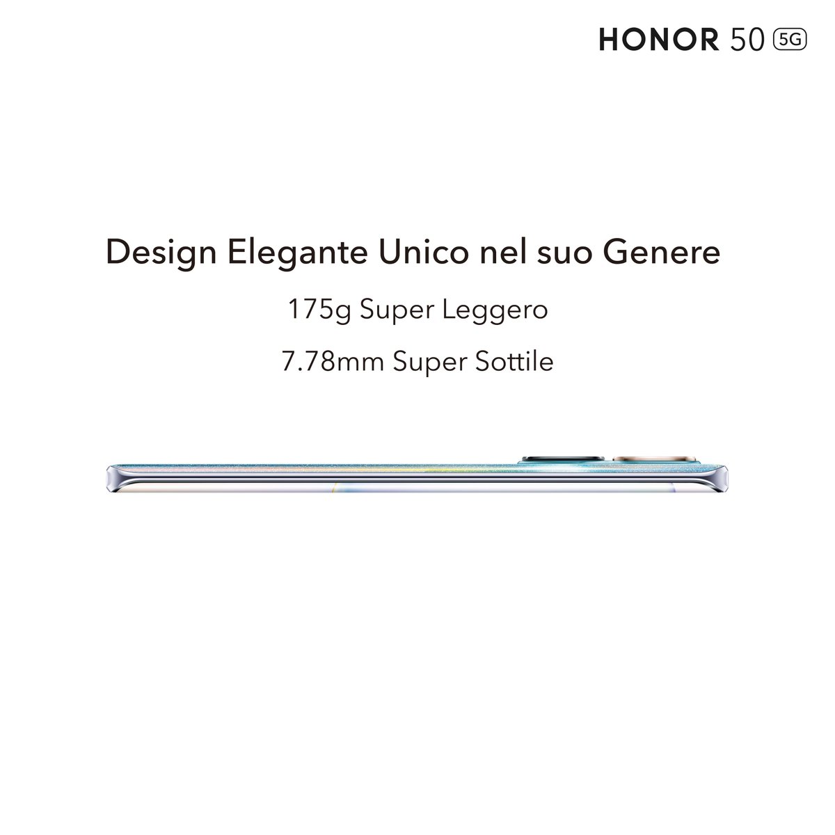 Honor_IT's tweet photo. Sorprendentemente leggero e fine, #HONOR50 e' perfetto da tenere in una mano per un'esperienza incredibile.
Scoprilo nei suoi 7,78 mm di profondità e 175 g di peso su https://t.co/1DusWmVQ1L #WonderInOneTake https://t.co/uEPKzzZyei