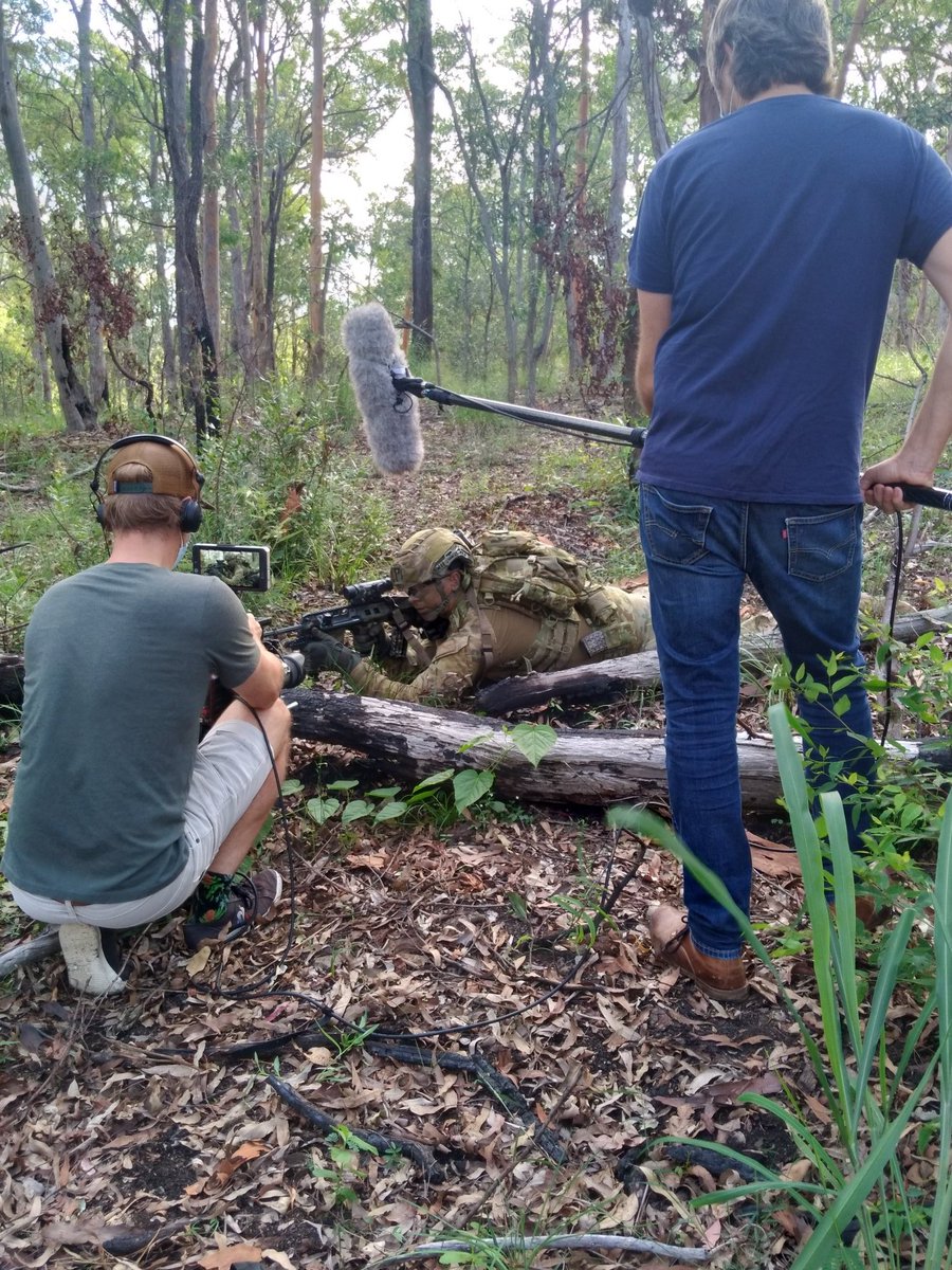 catecarterarmy's tweet photo. Great working with @8_9_RAR_AusArmy, @AusAirForce and @Australian_Navy on #Ethics video! Watch this space, #miltwitter @ADC_Australia #YourADF https://t.co/QXsx55qIqL